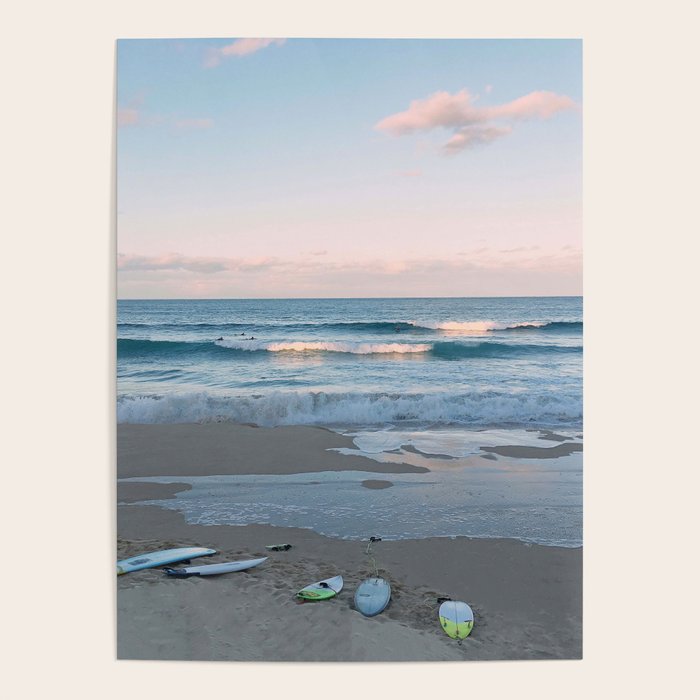 Sunset surf Poster Gallery Image 4