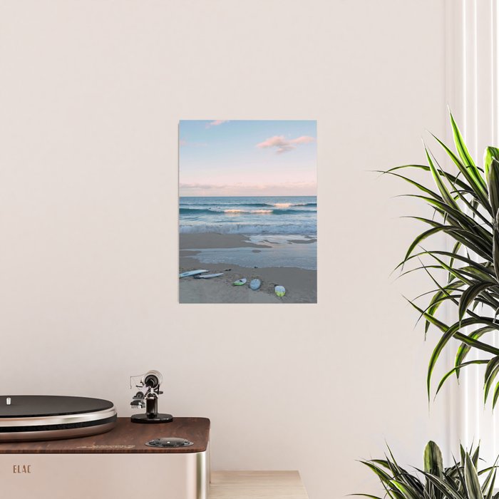 Sunset surf Poster Gallery Image 2