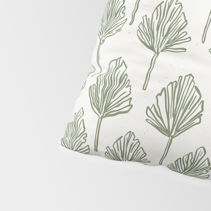 Palm Sketches Pillow Sham Gallery Image 4