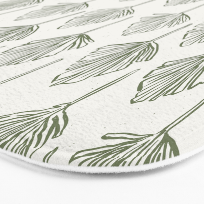 Palm Sketches Bath Mat Gallery Image 3
