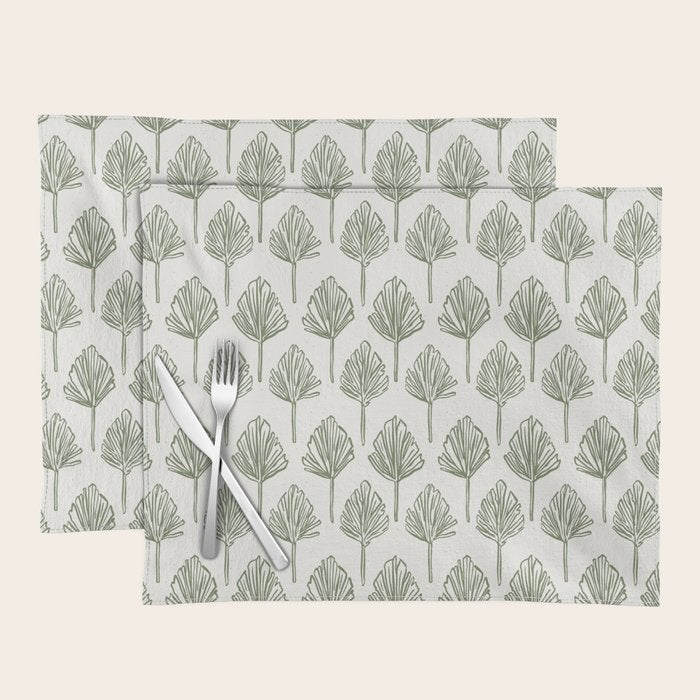 Palm Sketches Placemat Gallery Image 1