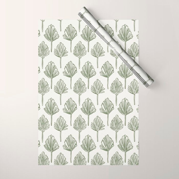 Palm Sketches Wrapping Paper Gallery Image 1