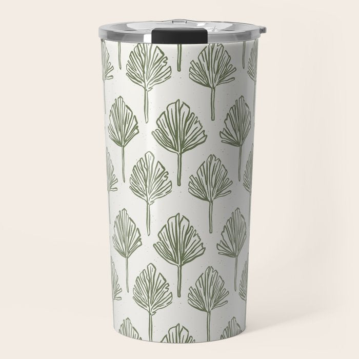 Palm Sketches Travel Mug Gallery Image 1