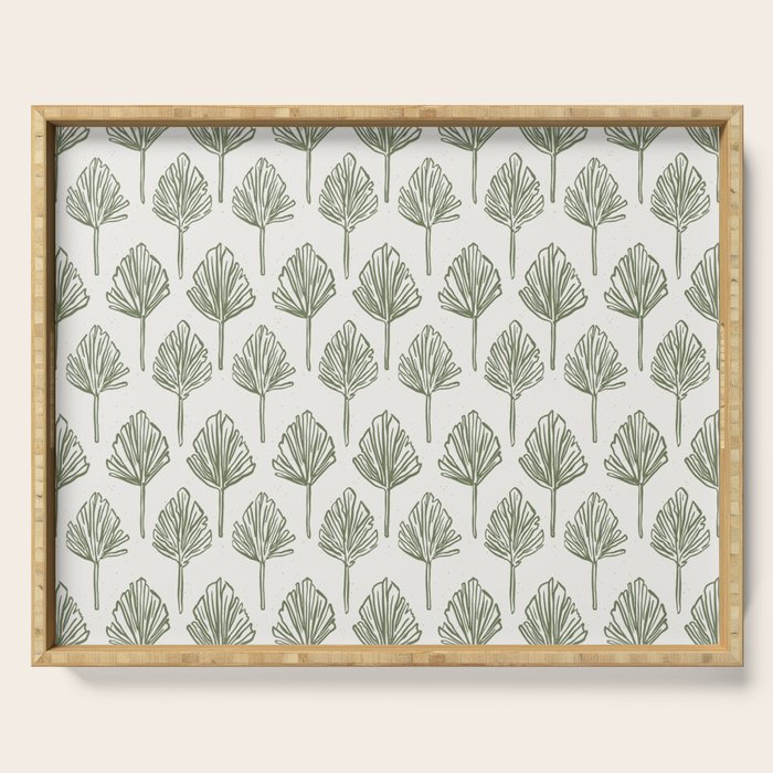Palm Sketches Serving Tray Gallery Image 1
