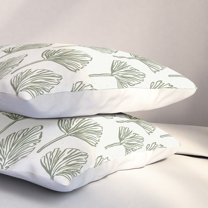 Palm Sketches Pillow Sham Gallery Image 3