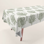 Palm Sketches Tablecloth Gallery Image 1