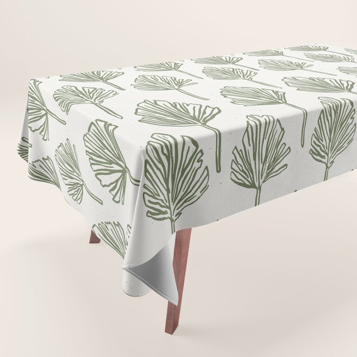 Palm Sketches Tablecloth Gallery Image 1