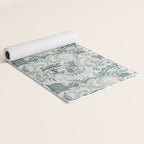 Fairytale Forest Raccoons - charming blue Yoga Mat Gallery Image 2