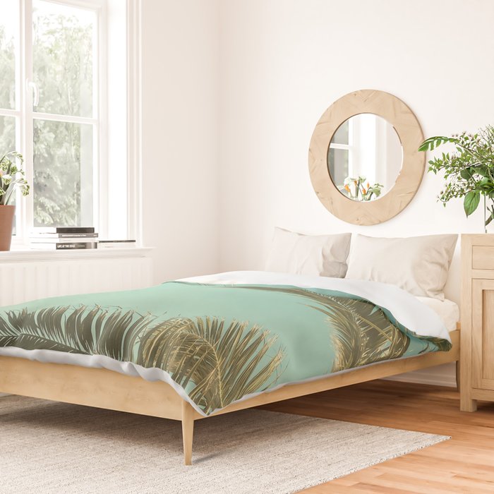 Autumn Palms II Duvet Cover Gallery Image 2