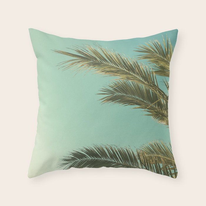 Autumn Palms II Throw Pillow Gallery Image 6
