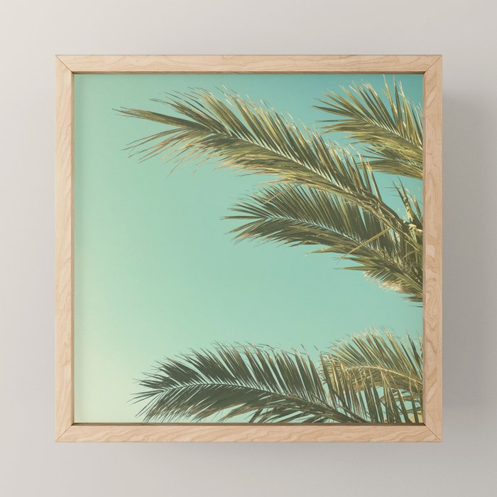 Autumn Palms II Mini Art Print Gallery Image 1