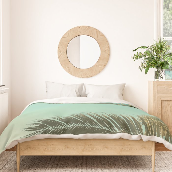 Autumn Palms II Duvet Cover Gallery Image 3