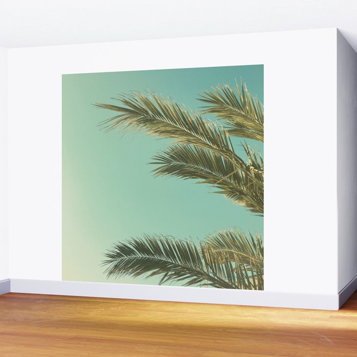 Autumn Palms II Wall Mural Gallery Image 2