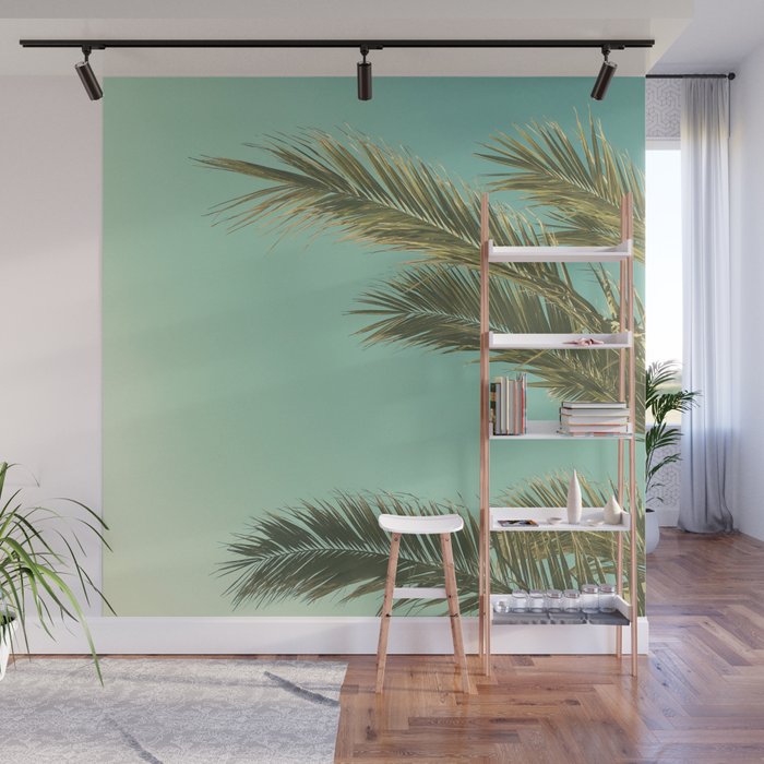 Autumn Palms II Wall Mural Gallery Image 1
