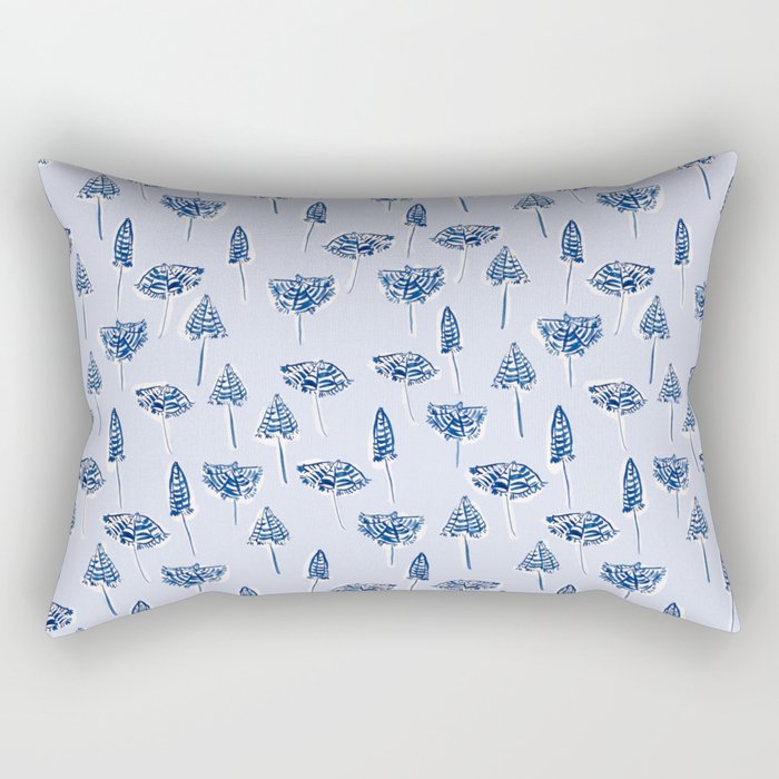 Umbrellas Rectangular Pillow Gallery Image 2