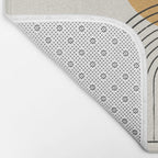 Moon mountain gold - Mid century style Bath Mat Gallery Image 2