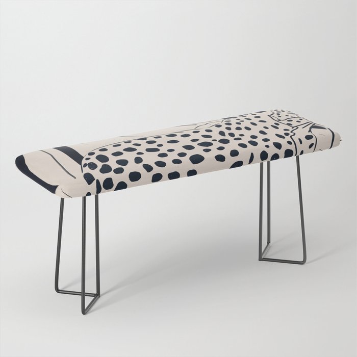 Minimal Jungle Abstract Art 4 Bench Gallery Image 1