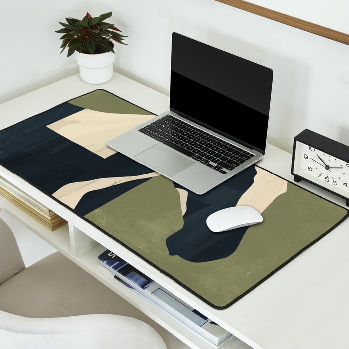 Abstract Minimal Horse 4 Desk Mat Gallery Image 2