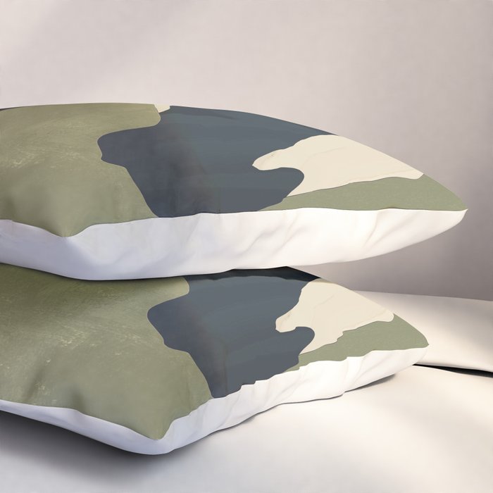 Abstract Minimal Horse 4 Pillow Sham Gallery Image 3