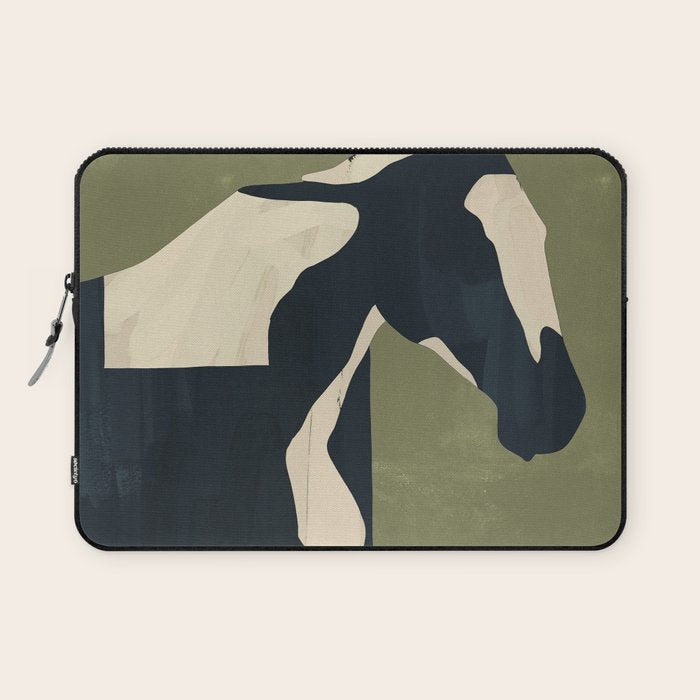 Abstract Minimal Horse 4 Laptop Sleeve Gallery Image 1