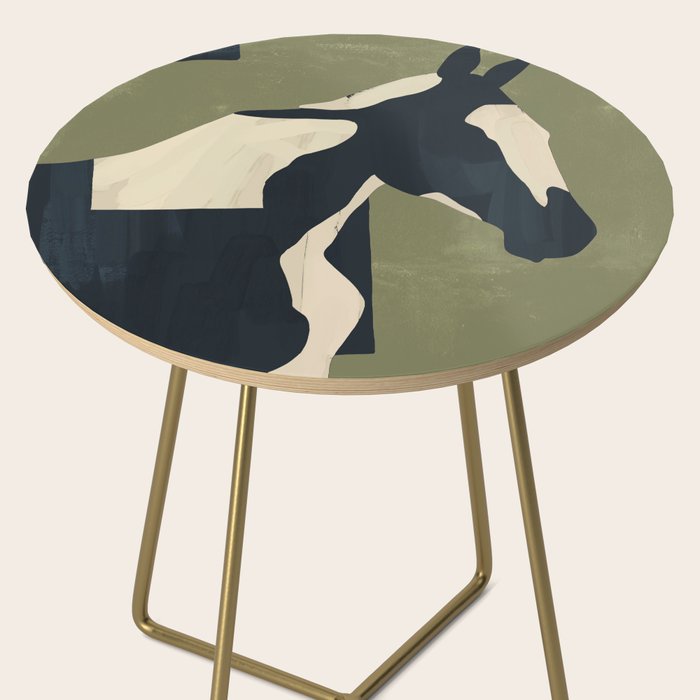 Abstract Minimal Horse 4 Side Table Gallery Image 2