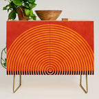 lines and shapes 1 abstract geometric Credenza Gallery Image 1