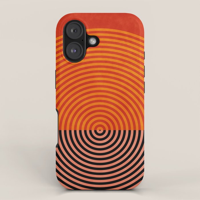 lines and shapes 1 abstract geometric iPhone Case Gallery Image 1
