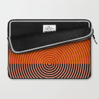 lines and shapes 1 abstract geometric Laptop Sleeve Gallery Image 2