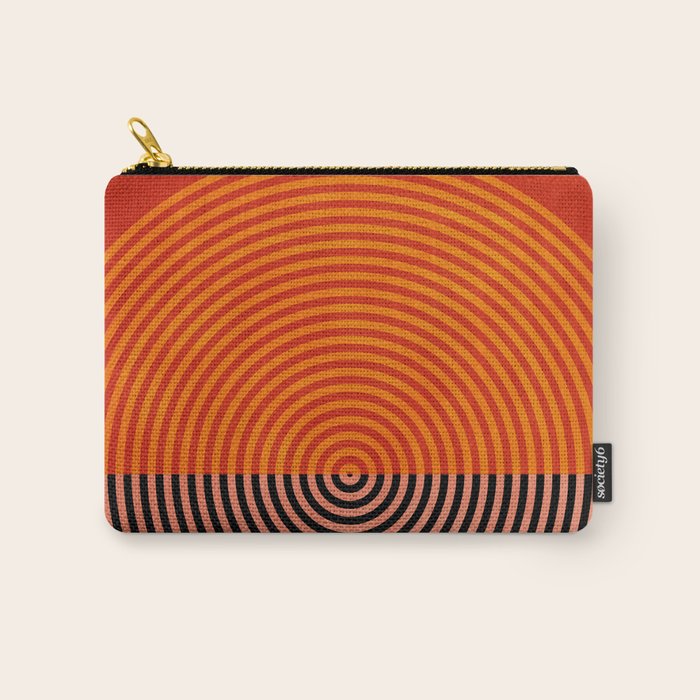 lines and shapes 1 abstract geometric Carry All Pouch Gallery Image 1