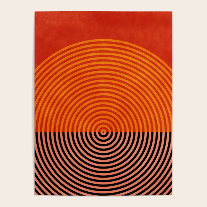 lines and shapes 1 abstract geometric Poster Gallery Image 1