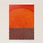 lines and shapes 1 abstract geometric Stationery Card Gallery Image 2