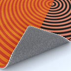 lines and shapes 1 abstract geometric Rug Gallery Image 4