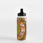 Retro Zodiac Wheel Water Bottle Gallery Image 2