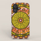 Retro Zodiac Wheel iPhone Case Gallery Image 1