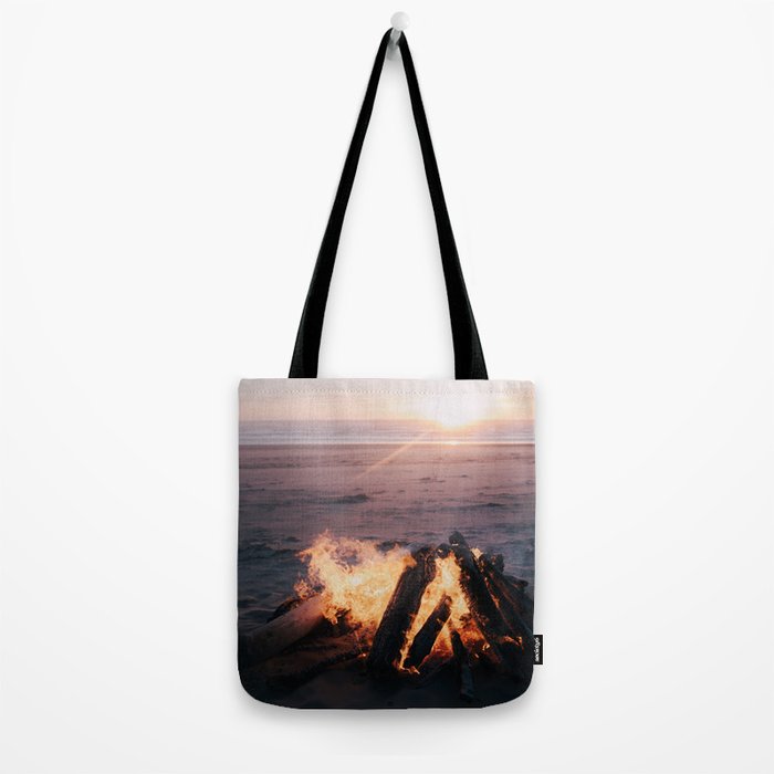 Beach Bonfire Tote Bag Gallery Image 2