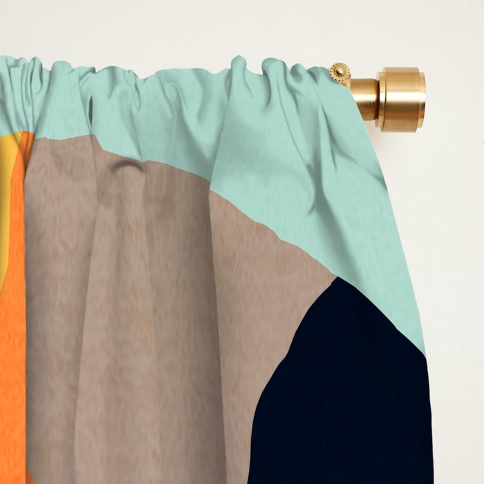 Abstract Shapes 9 Window Curtain Gallery Image 2