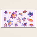 Diamondback terrapin Desk Mat Gallery Image 3