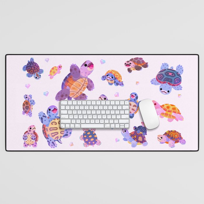 Diamondback terrapin Desk Mat Gallery Image 1