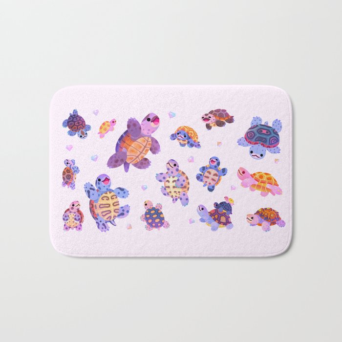 Diamondback terrapin Bath Mat Gallery Image 1