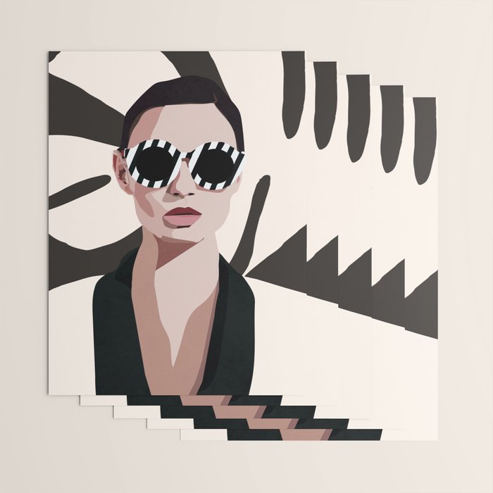 The Face of Fashion 7 Wrapping Paper Gallery Image 3