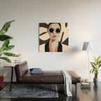 The Face of Fashion 7 Wood Wall Art Gallery Image 2