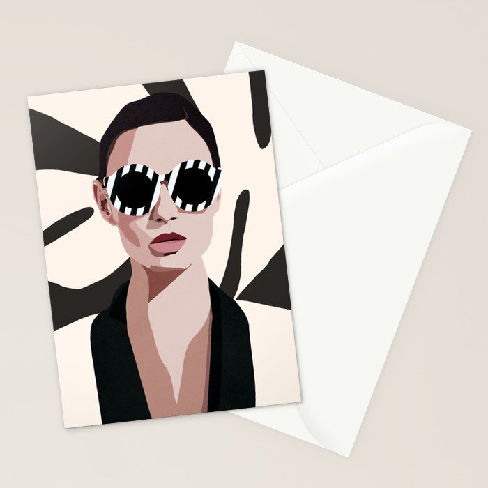 The Face of Fashion 7 Stationery Card Gallery Image 2