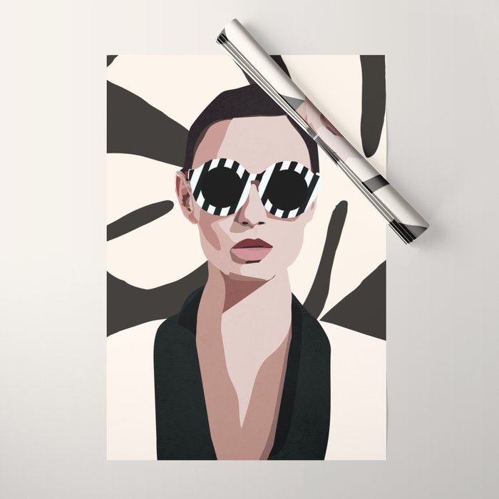 The Face of Fashion 7 Wrapping Paper Gallery Image 1