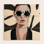 The Face of Fashion 7 Wood Wall Art Gallery Image 1