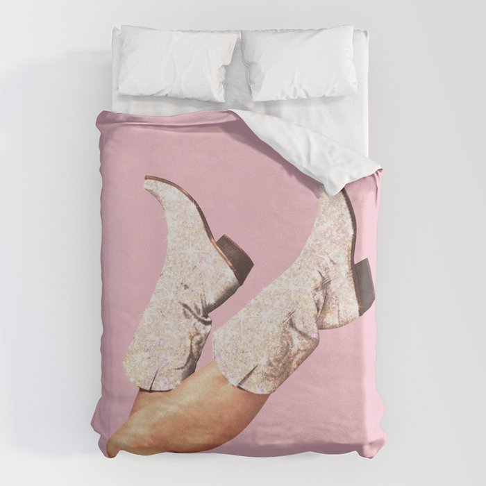 These Boots - Glitter Pink Duvet Cover Gallery Image 6
