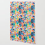 Original Painting by Ejaaz Haniff Acrylic Painting Abstract Art Shapes Pattern Fun Colorful Shapes Wallpaper Gallery Image 2