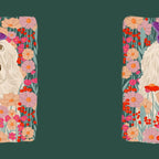 Butterfly Blossoms and a Furry Friend Coffee Mug Gallery Image 2