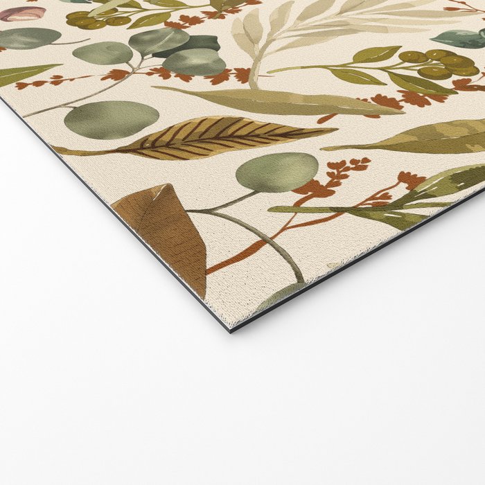 Fall leafy nature B Welcome Mat Gallery Image 2