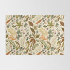 Fall leafy nature B Rug Gallery Image 2