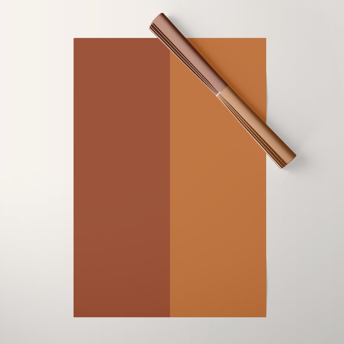 Color Block Abstract VIII Wrapping Paper Gallery Image 1